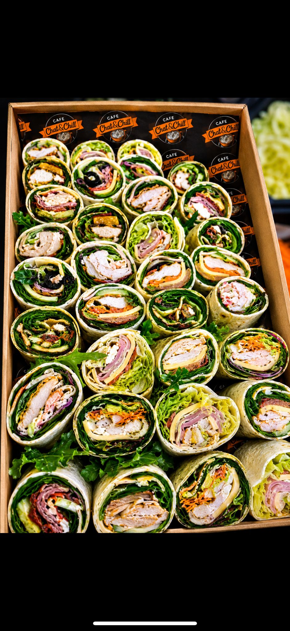 Pinwheel Wraps Platter