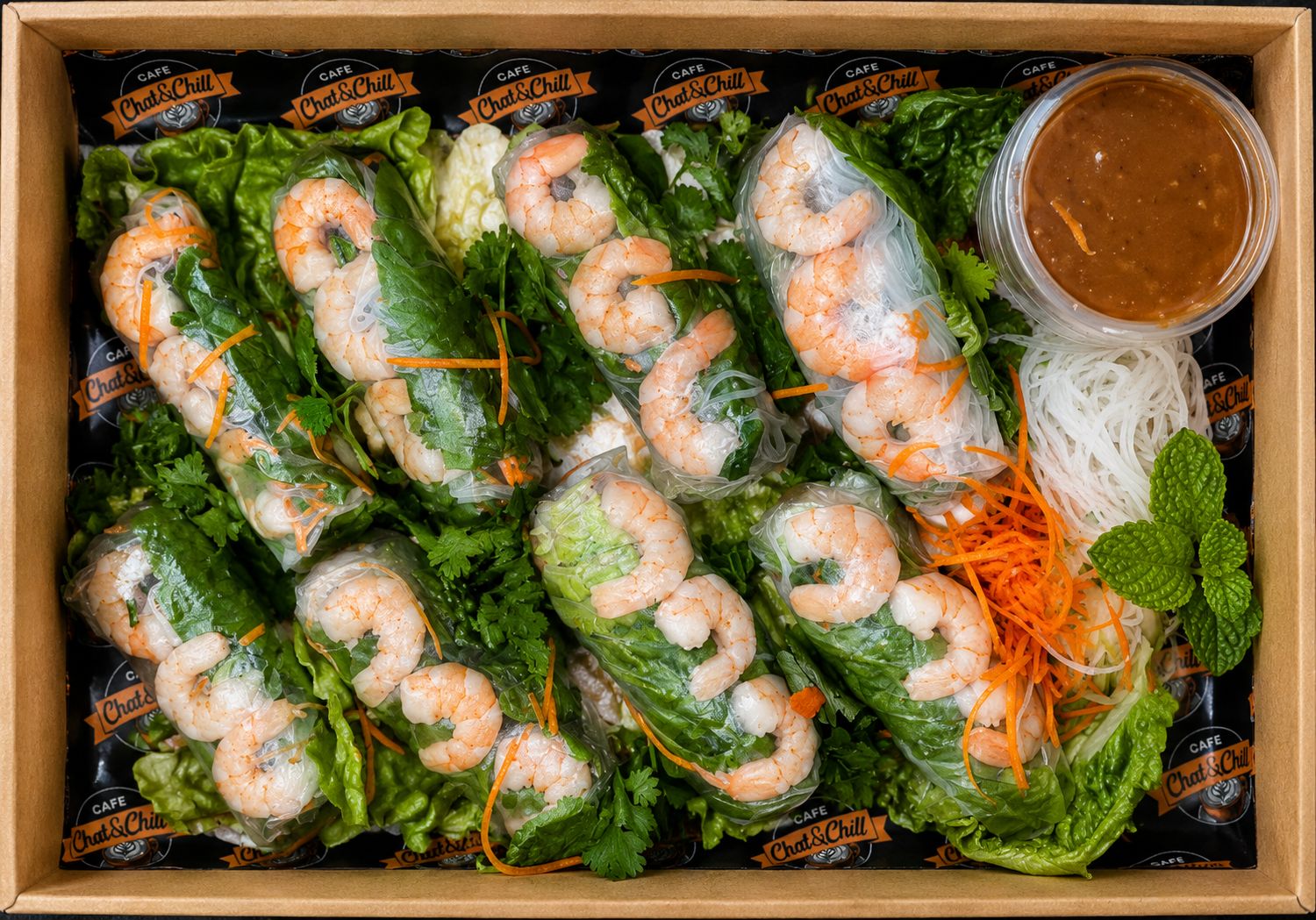 Prawn Rice Paper Rolls